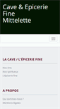 Mobile Screenshot of epicerie-mittelette.com